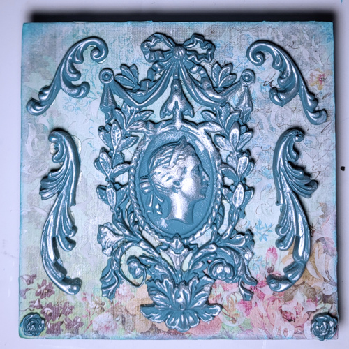 Mixed-media Wood Neocassic