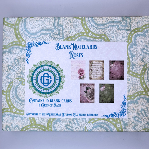 Roses Blank Notecards