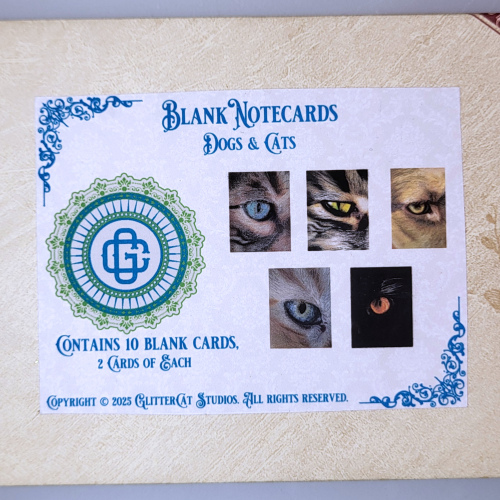 Dogs & Cats Blank Notecards